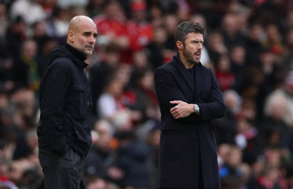 卡里克主帅迎来开门红，曼联2-0逆转曼城终结不胜连败，逼近前三名